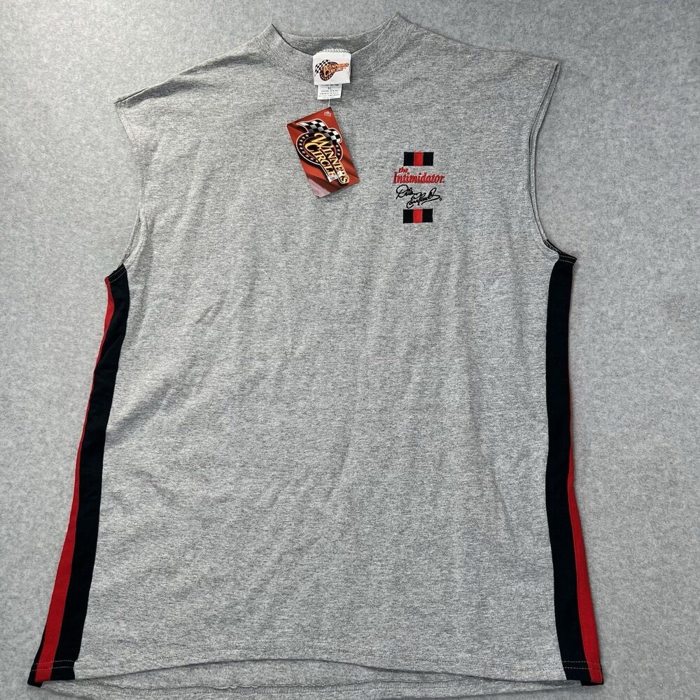 Winners Circle Dale Earnhardt The Intimidator Sleeveless Shirt Size XL